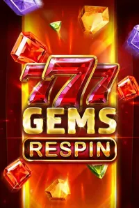 777 gems respin slot logo